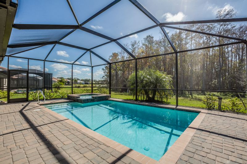 Inside Pool Enclosure Features